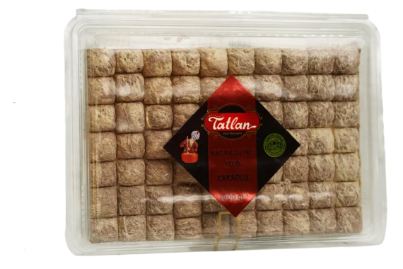 Tatlan - Kakaolu Mini Baklava Dilimli Helva (1000g)