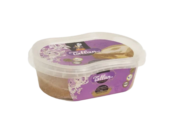Tatlan - Premium Serisi Beyaz Çikolata Soslu Kakaolu Tahin Helvası (300g)