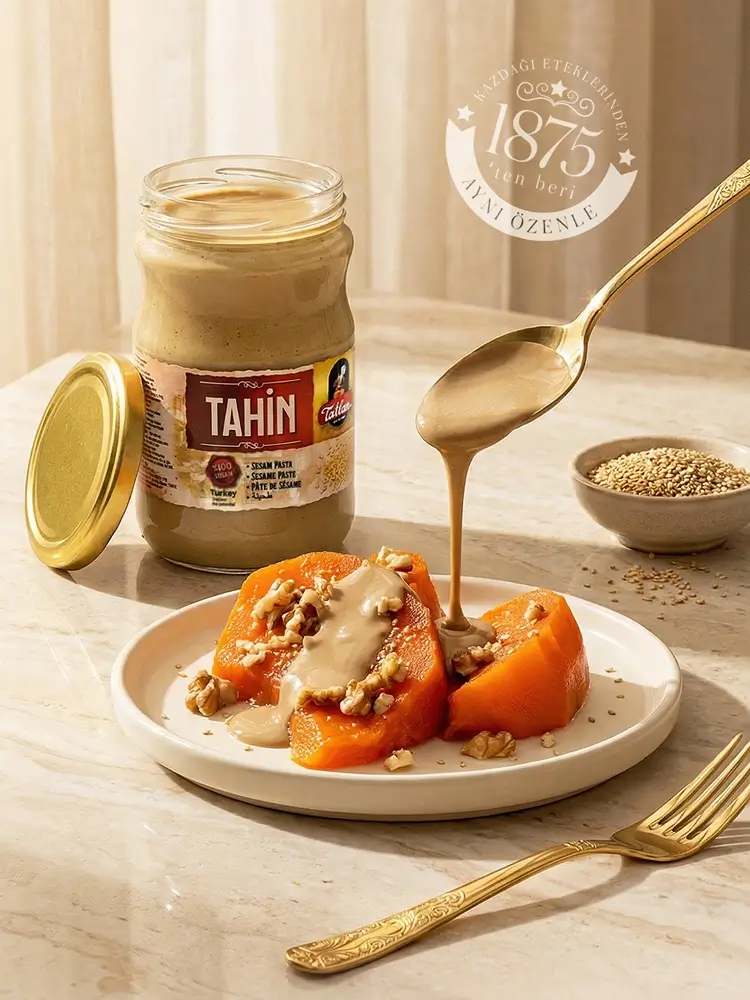 Tatlan - %100 Doğal Susamdan Geleneksel Tahin (1000g) - Görsel 4