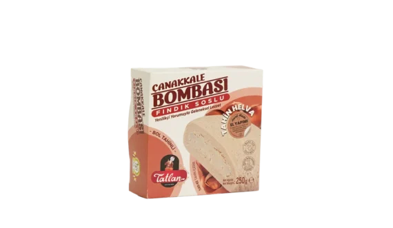 Tatlan - Çanakkale Bombası Fındık Soslu Tahin Helva (250g)