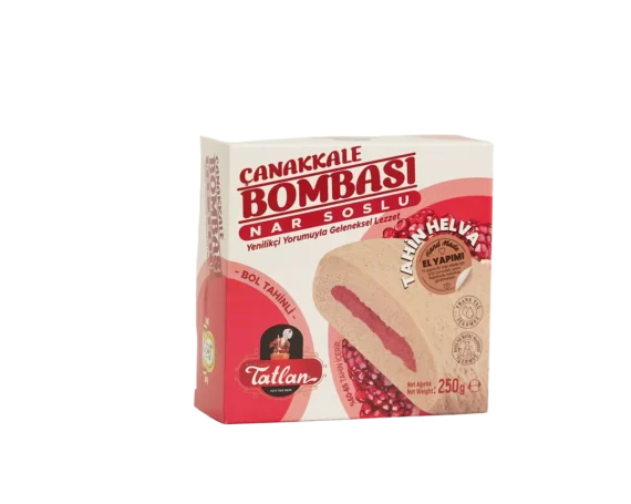 Tatlan - Çanakkale Bombası Nar Soslu Tahin Helva (250g)