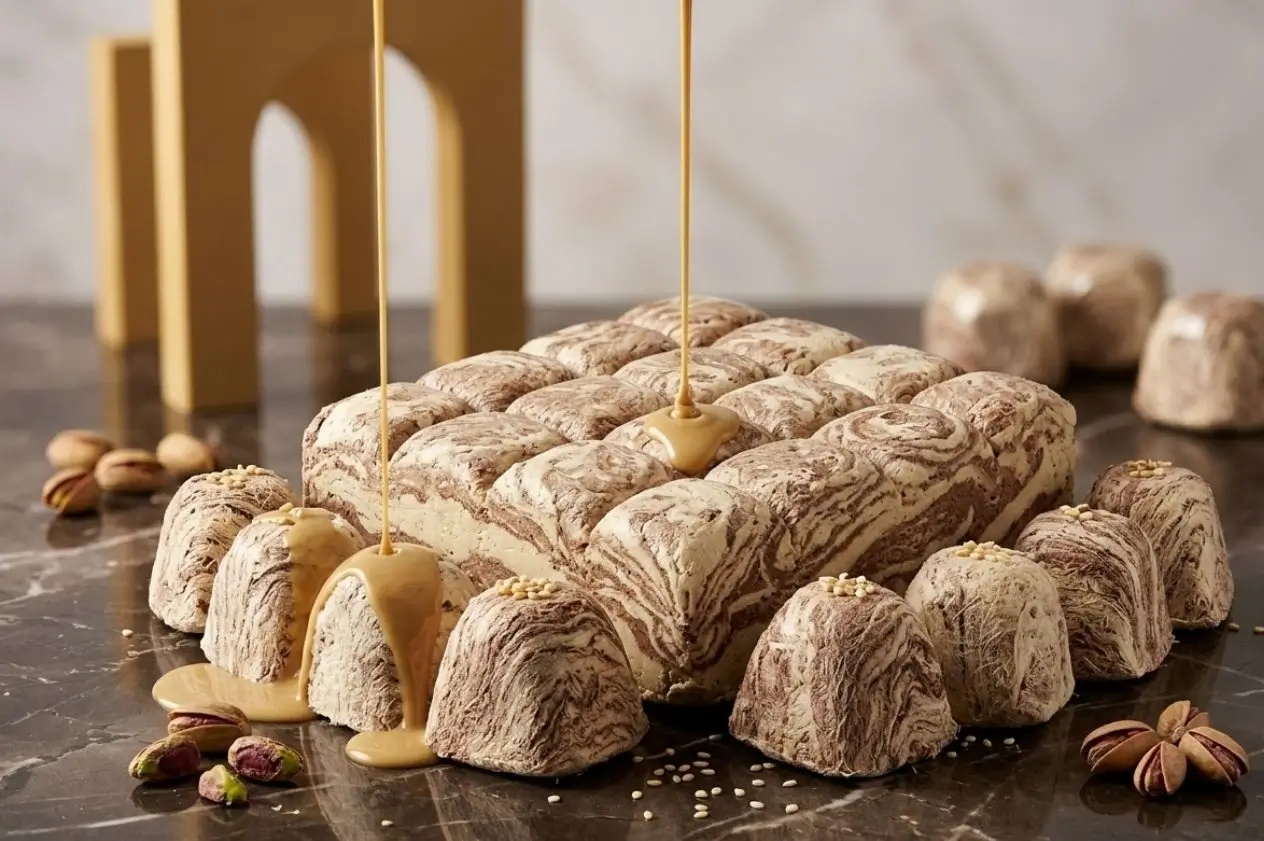 Tatlan - Kakaolu Baklava Dilimli Helva (300g) - Görsel 2