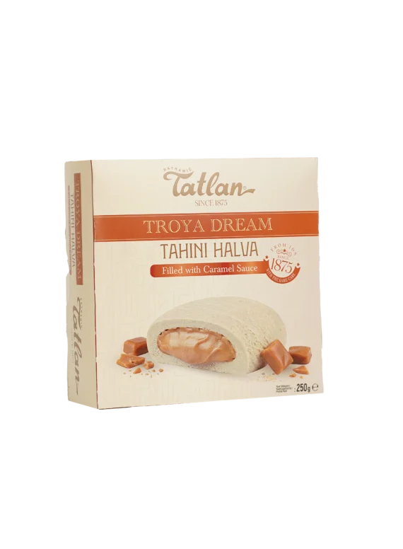 Tatlan - Troya Dream Karamel Soslu Tahin Helvası (250g)