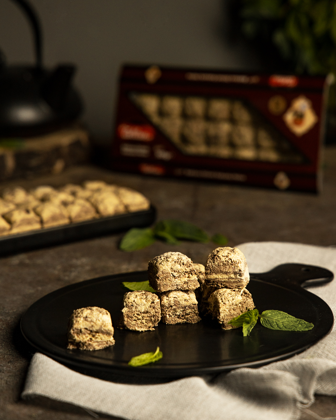 Tatlan - Kakaolu Baklava Dilimli Helva (300g) - Görsel 3